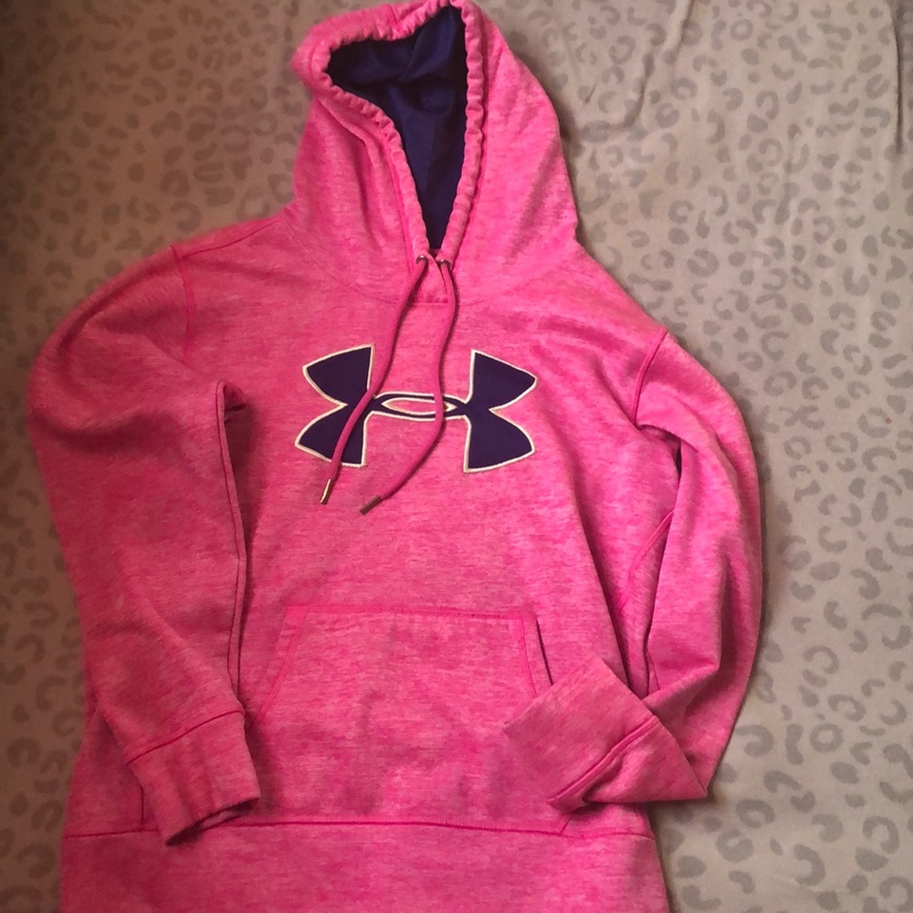 Pink Under Armour Hoodie